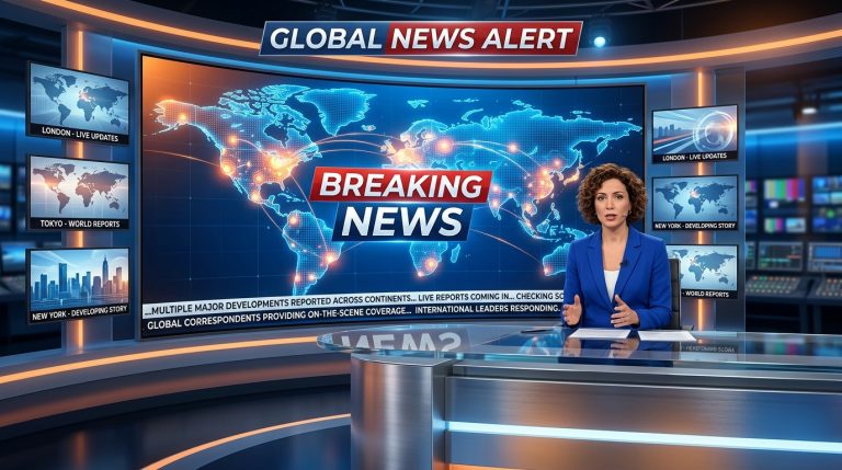 Breaking news updates from around the world
