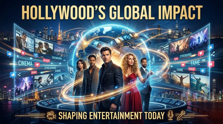 Hollywood celebrities shape global entertainment industry today
