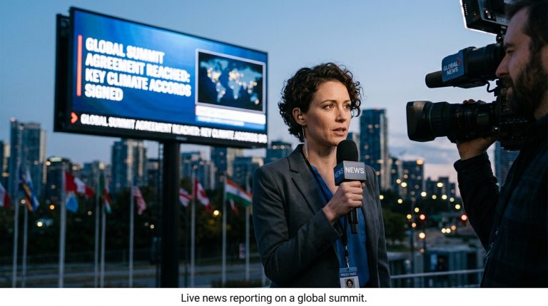 Daily news coverage highlights important global events