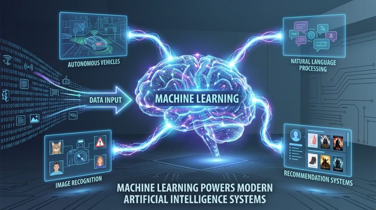 Machine learning powers modern artificial intelligence systems