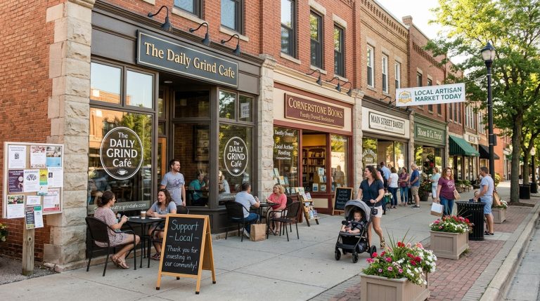 Small businesses contribute to local economic development